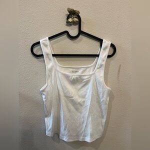 Old Navy Women's White Tank Top